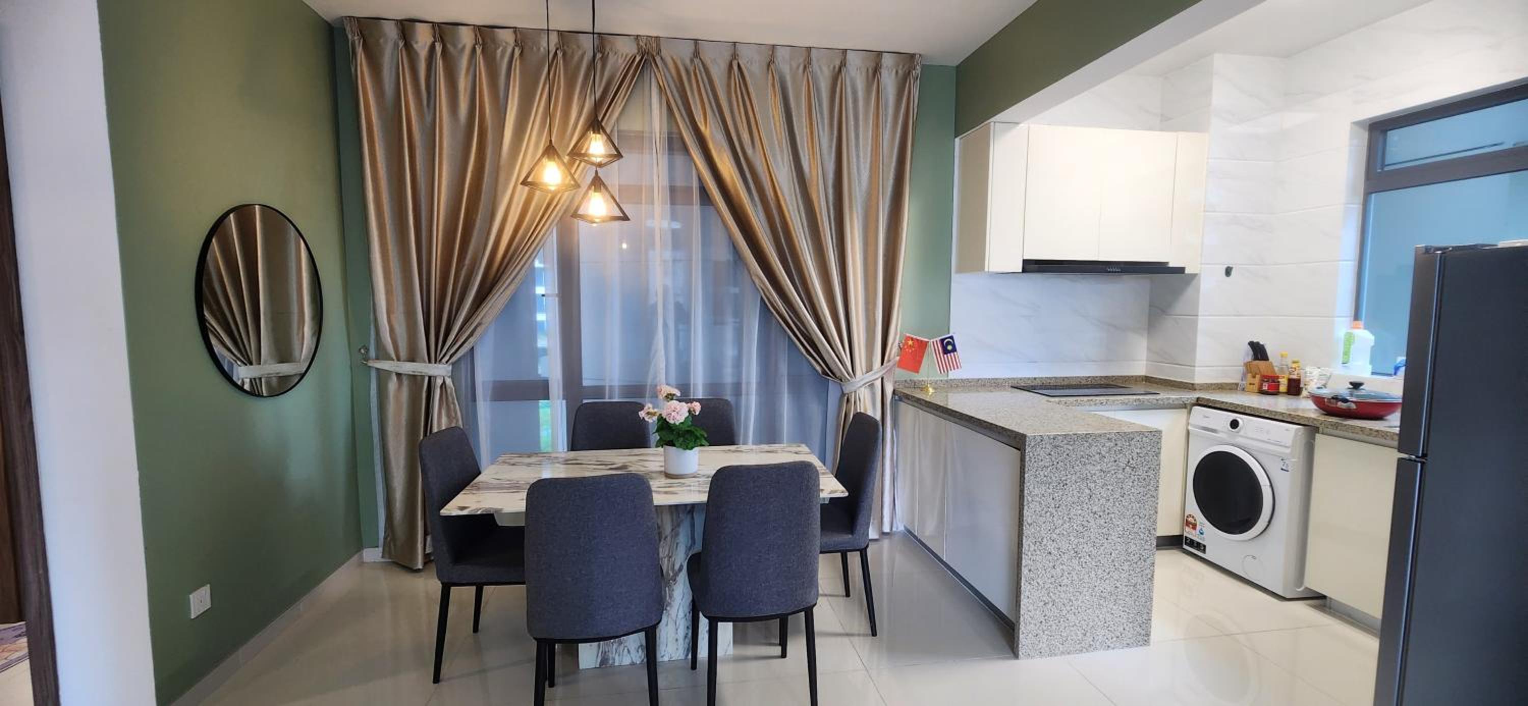 SEAVIEW FULL FURNISHED # FORESTCITY # Free WiFi photo 6