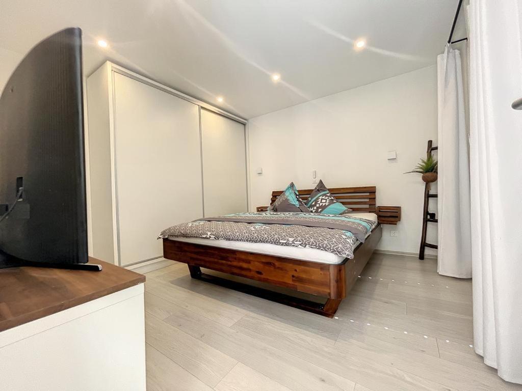 Appartement moderne avec terrasse et piscine à Châtel sur Bex