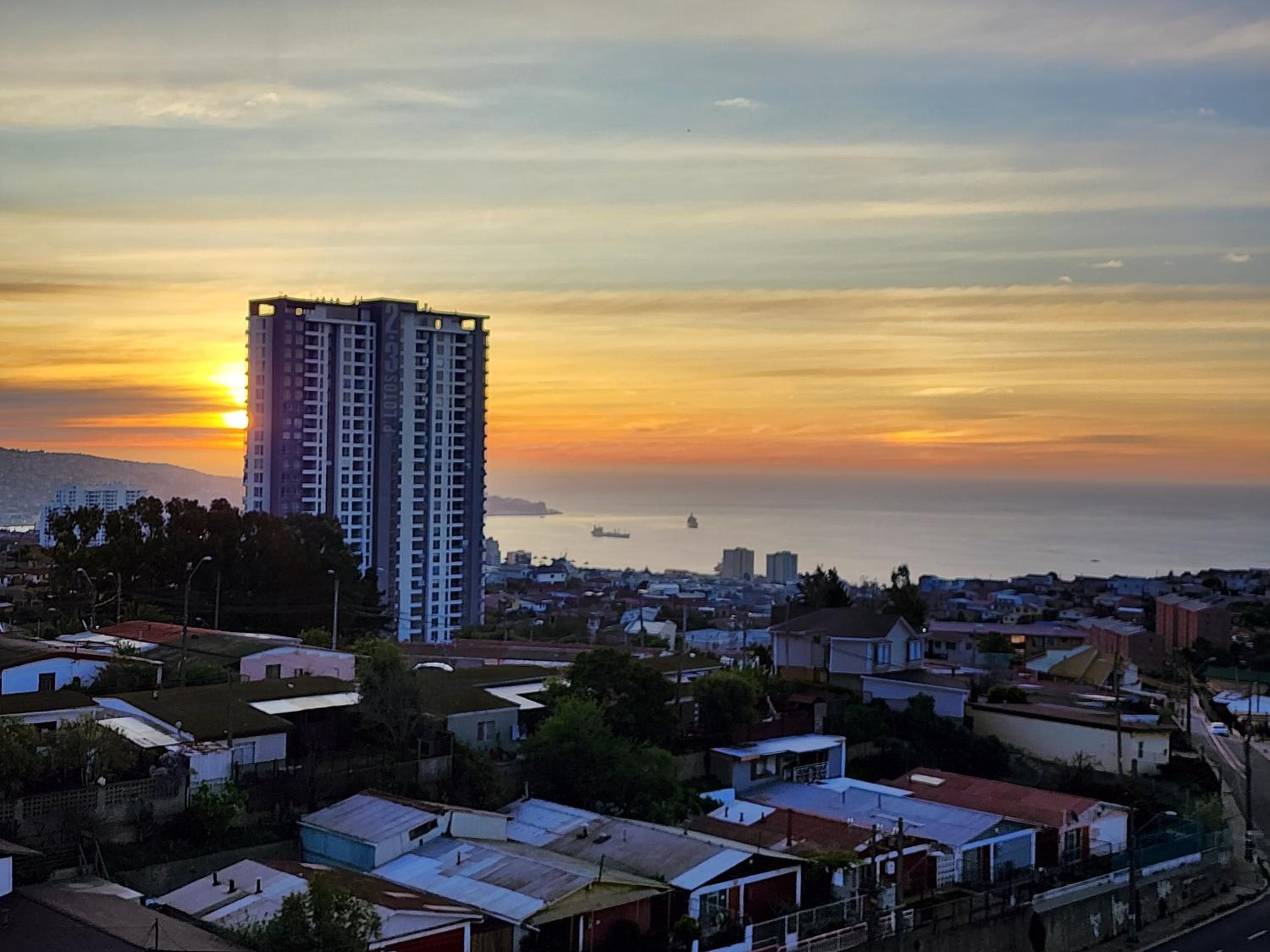 Arriendo en Valparaíso con vista a la bahia