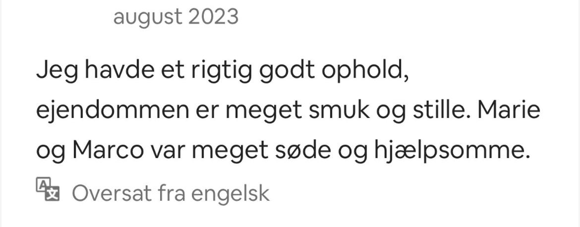 Landligt ophold på Midtgård