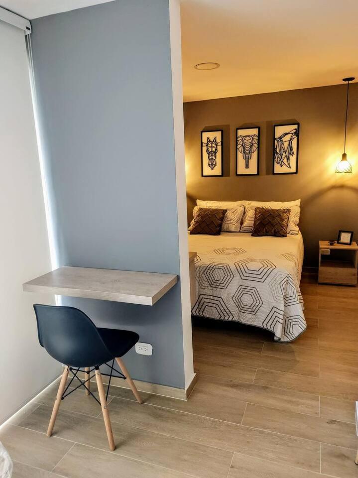 Hermoso y moderno apartaestudio en el norte de la ciudad, la Flora - 602