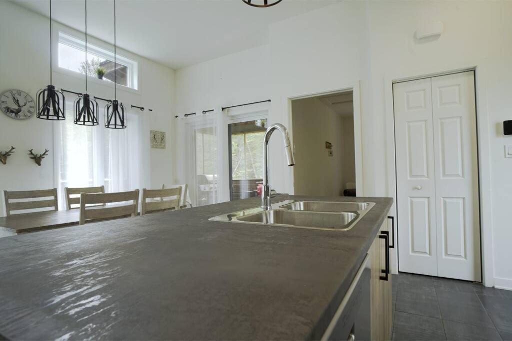 Chalet L'Écureuil (waterfront, modern, spa, BBQ)