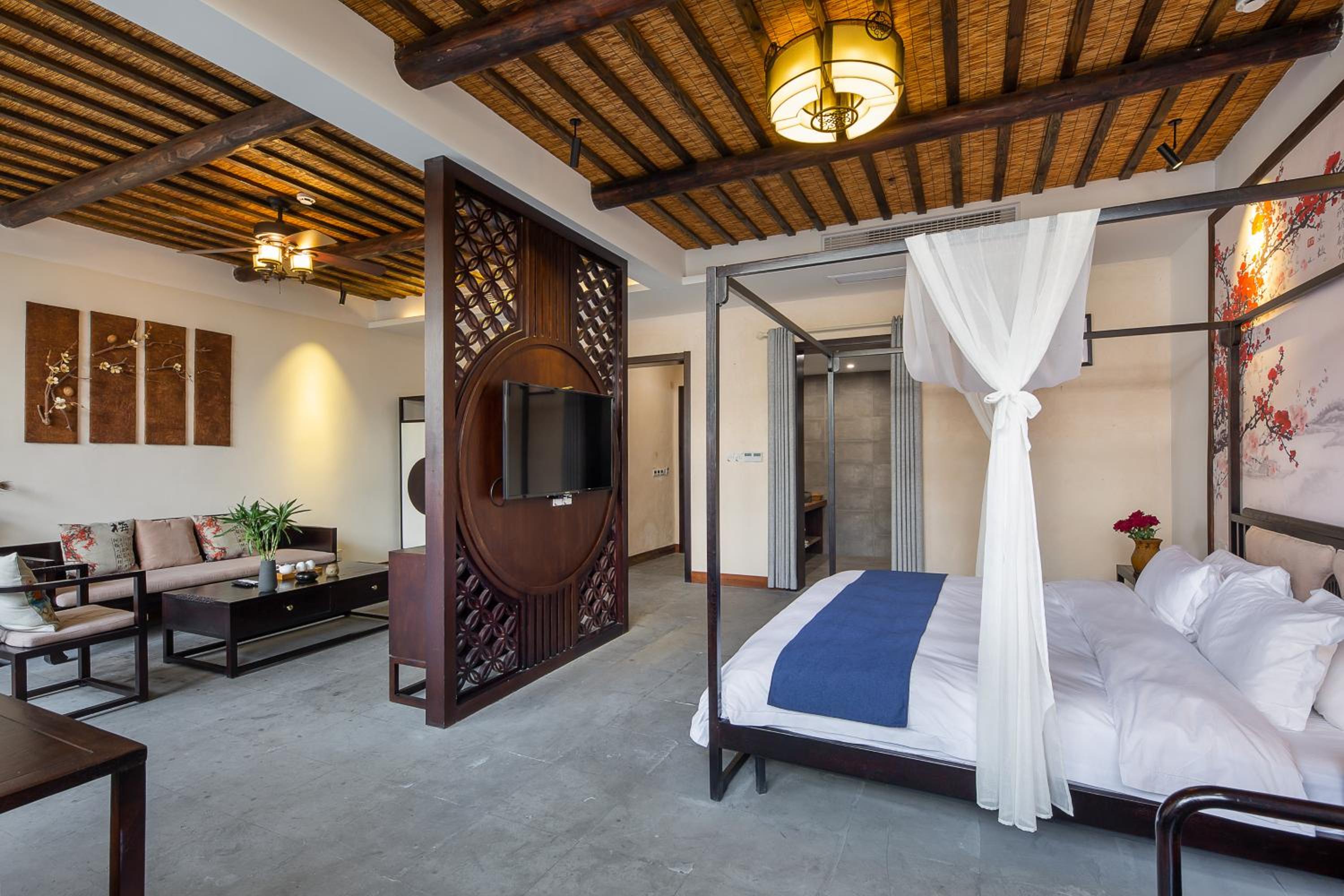 Tingjian Musu Private Soup Design Homestay - South Gate of Wuzhen Xizha Scenic Area