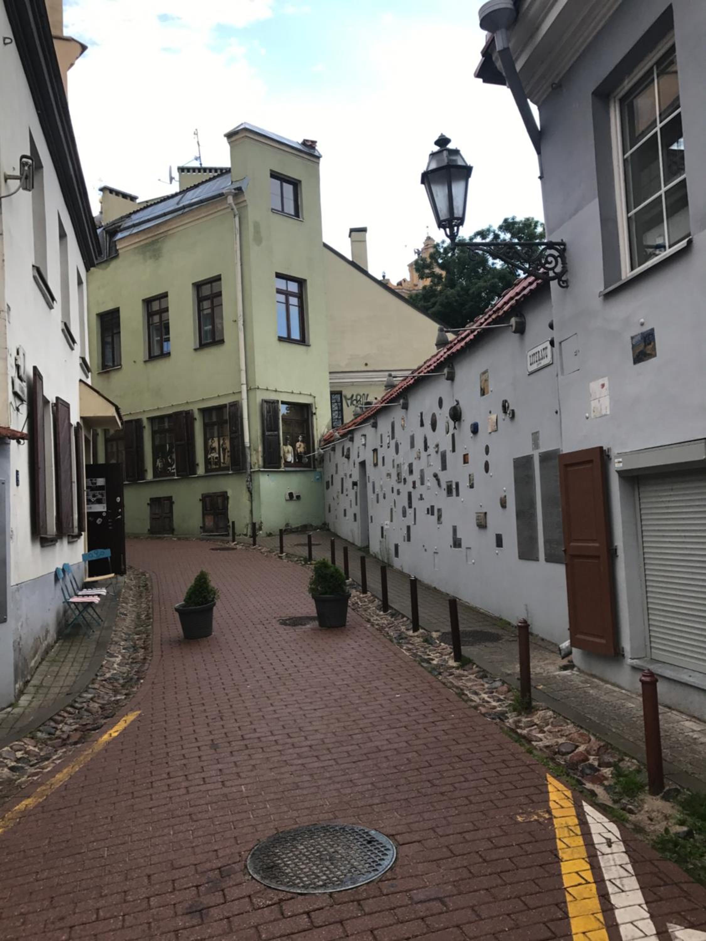 Old town Literatu street apartment view 4