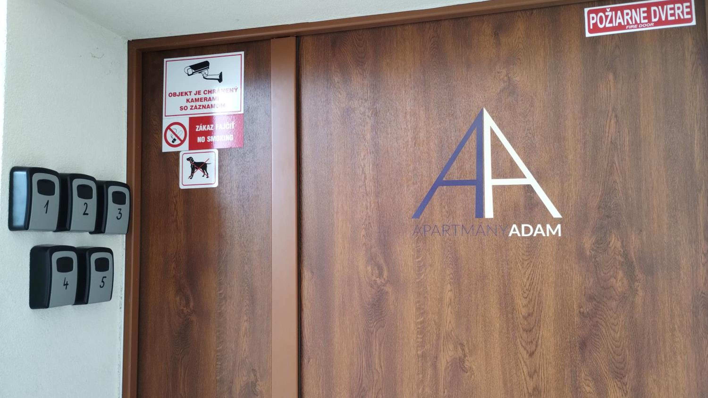 Apartmány Adam