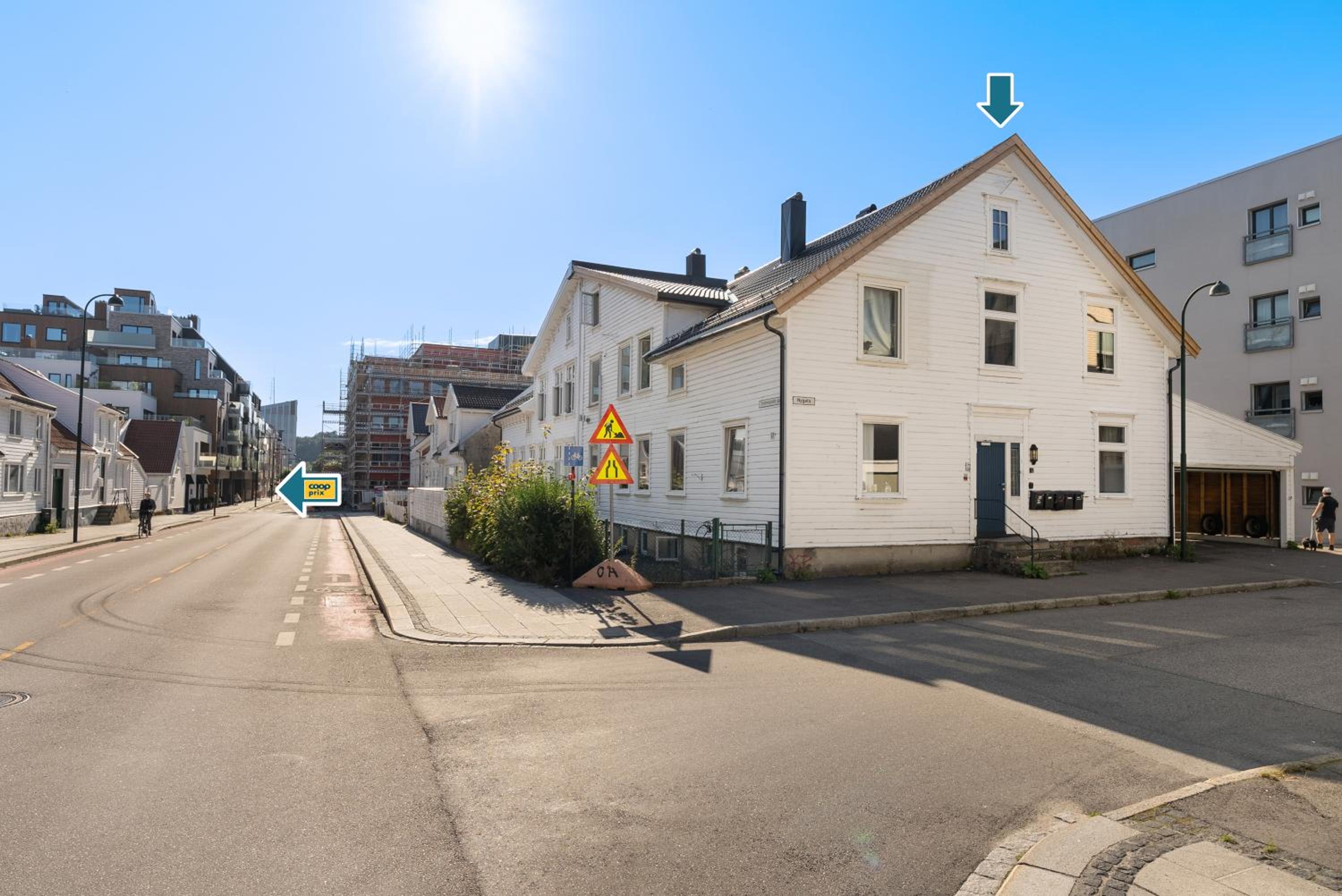 Ny og sentral leilighet