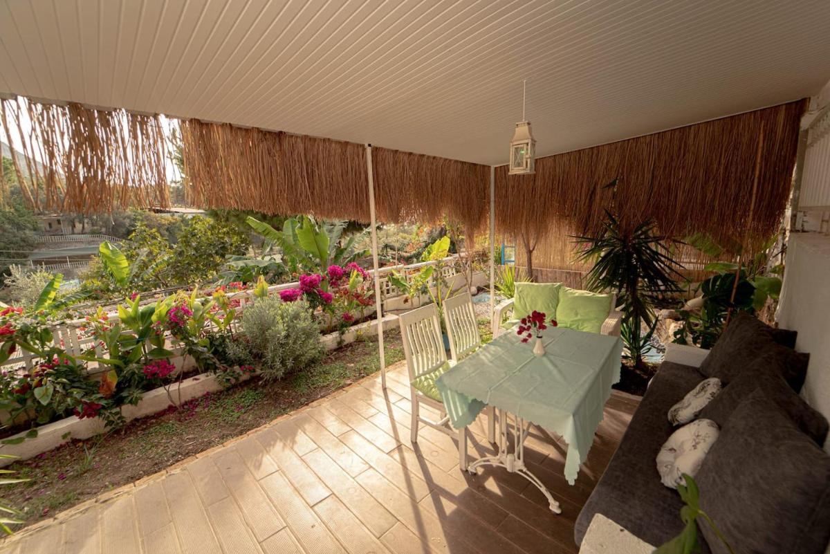 outdoor BBQ area