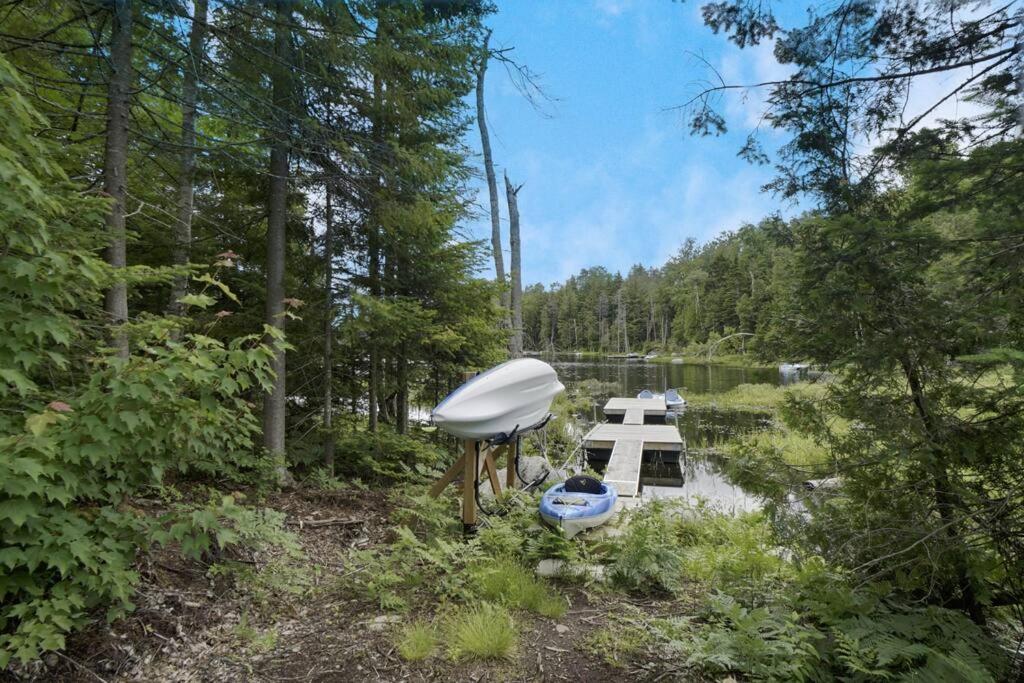 Chalet L'Hérisson (Modern, Spa, BBQ, waterfront)