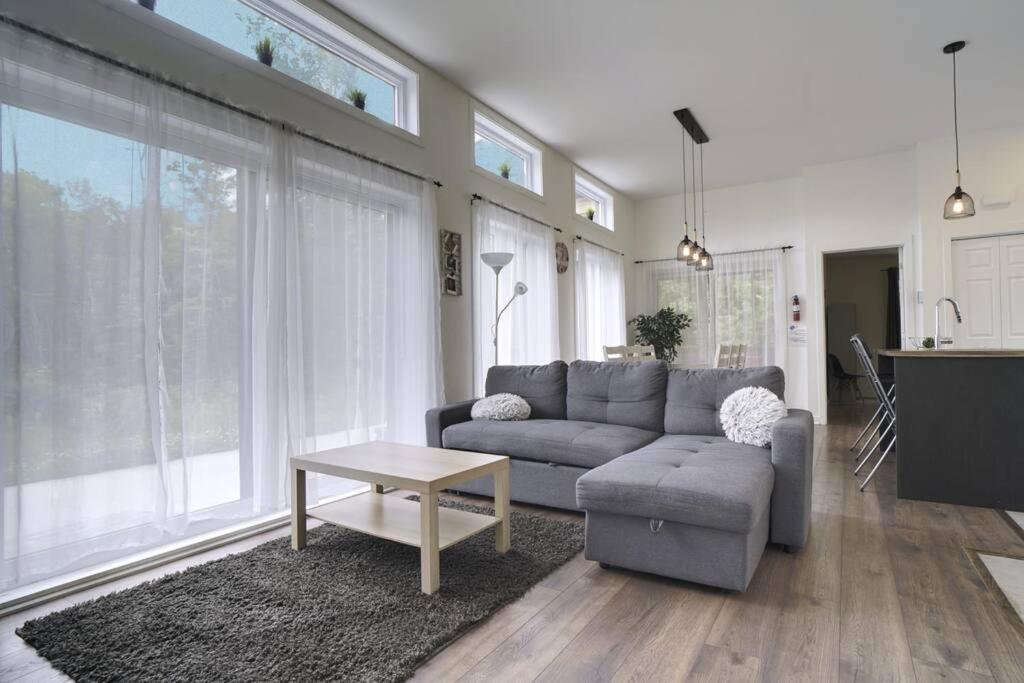 Chalet L'Hérisson (Modern, Spa, BBQ, waterfront)