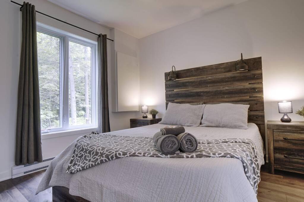 Chalet L'Hérisson (Modern, Spa, BBQ, waterfront)