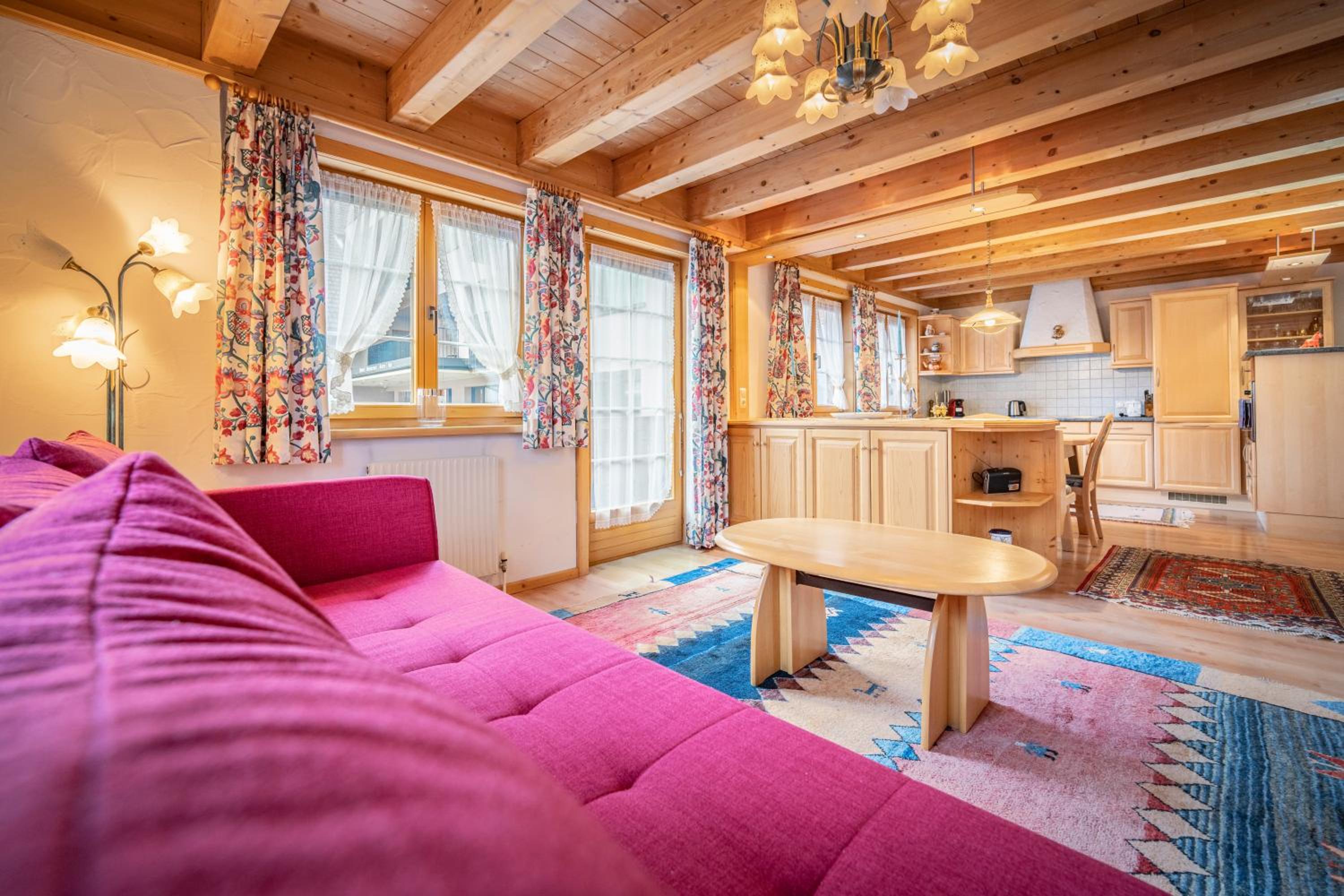 Chalet Hildegard der Steinbock Sommerwohnung Winterferienhaus