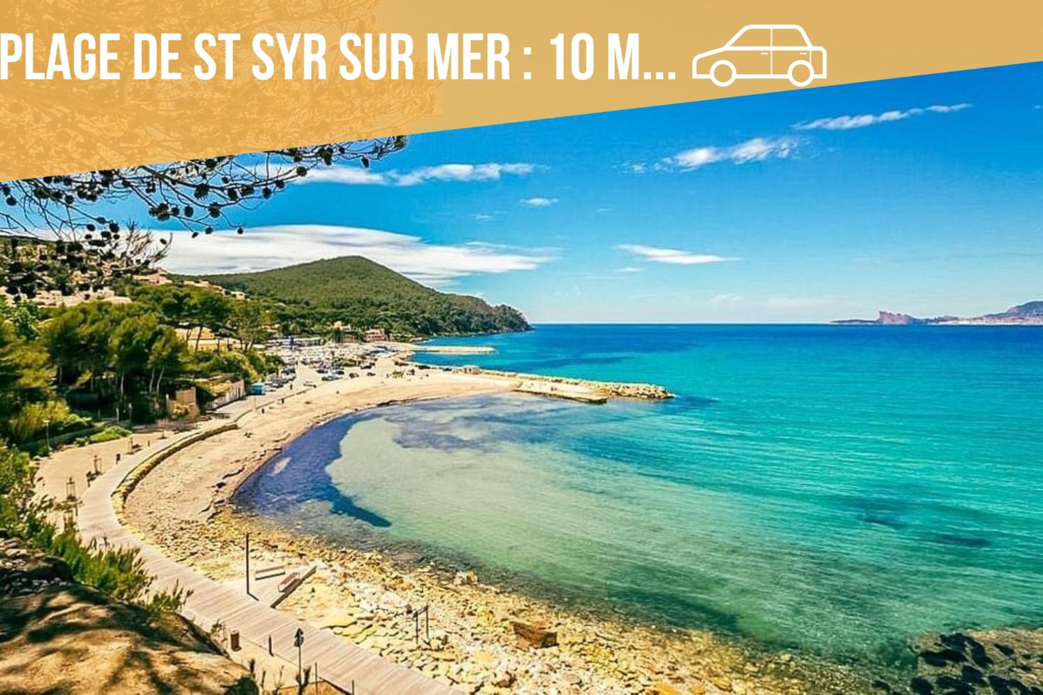 Dependance neuve entre mer et nature, climatisée avec vue