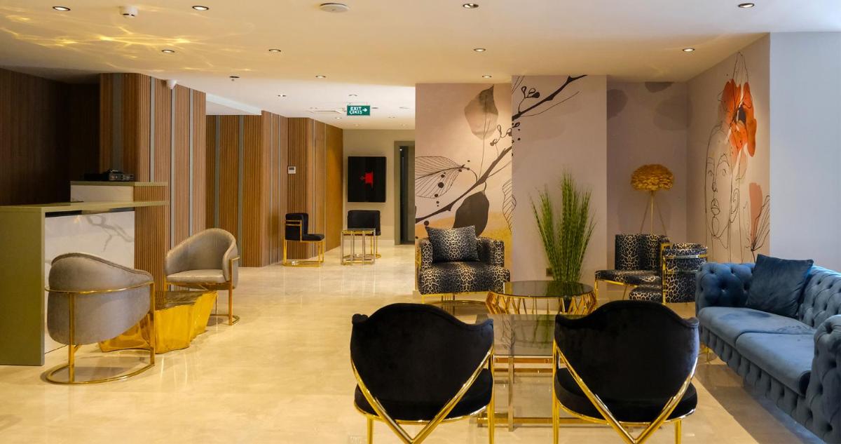 hotel reception
