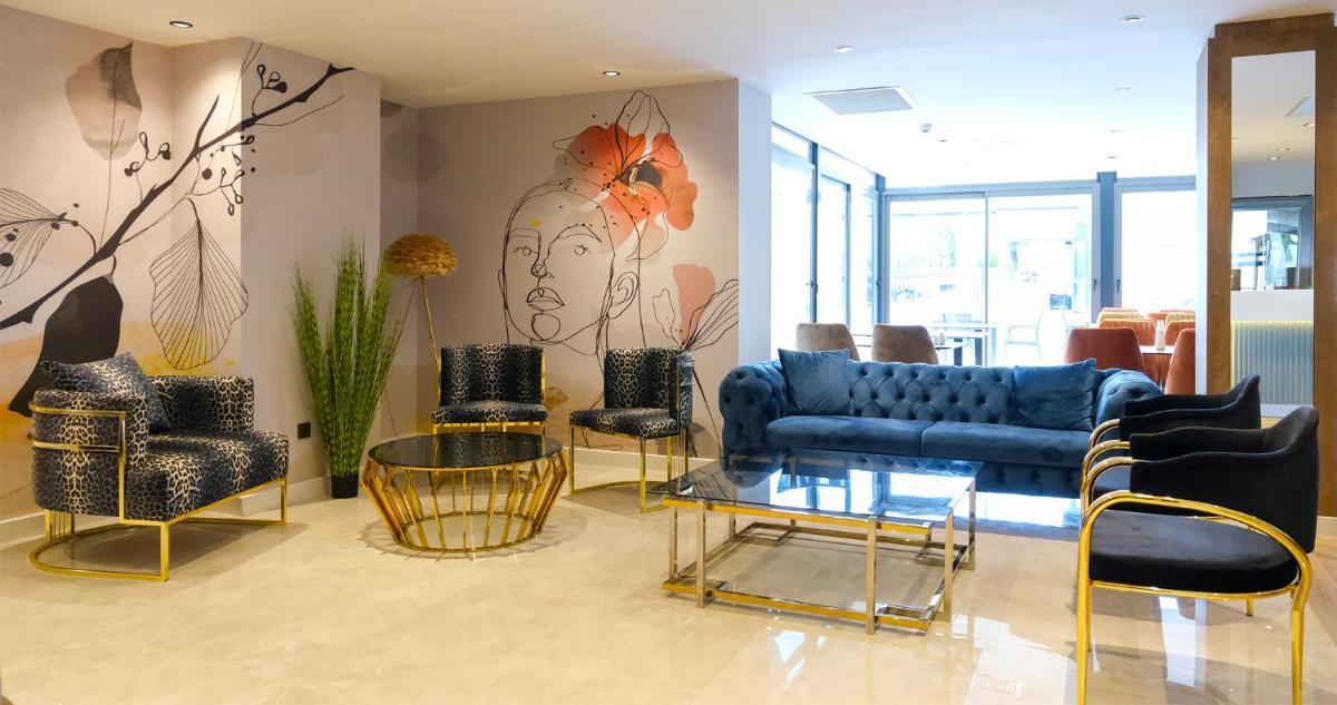 hotel reception