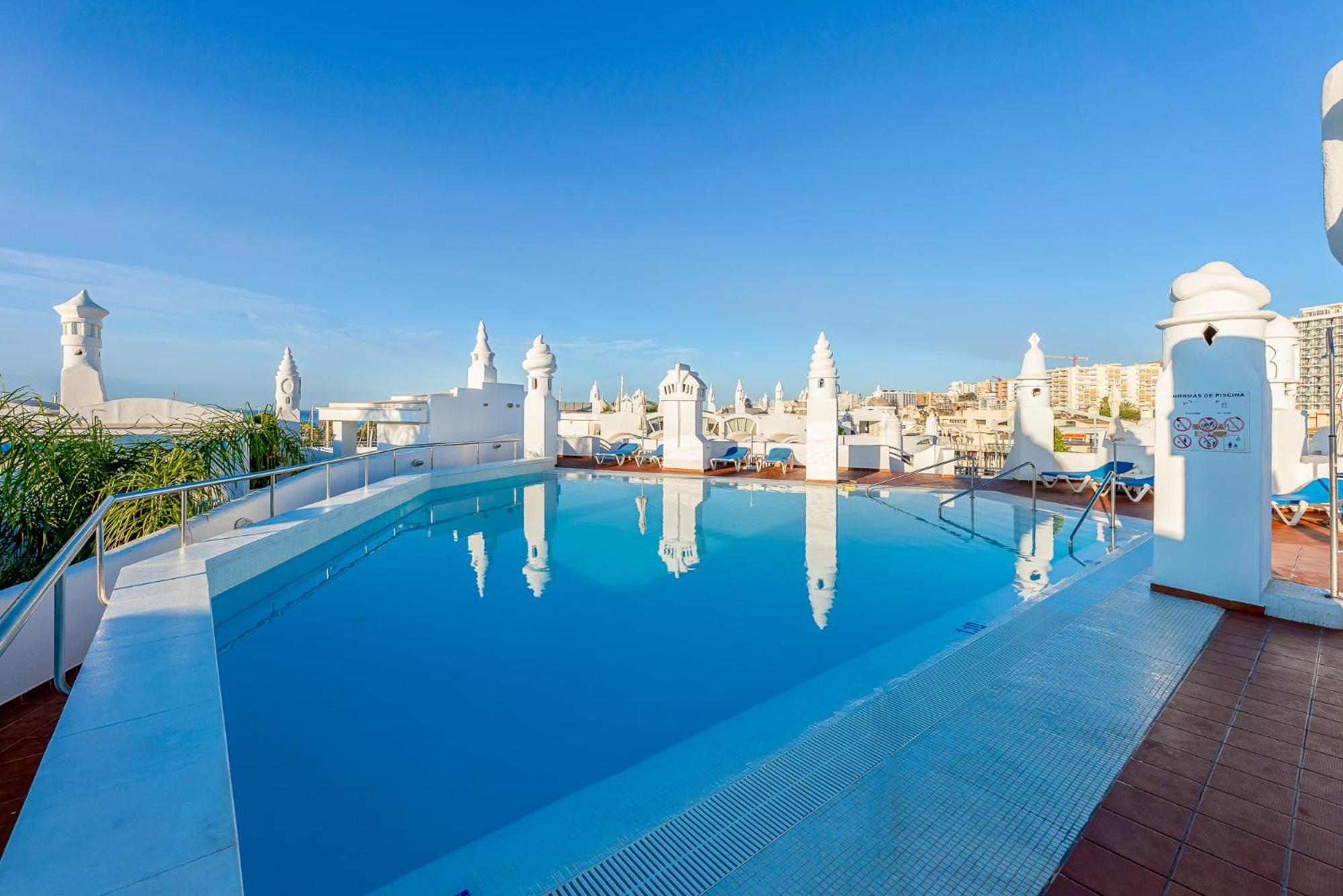 Atico Puerto Marina First Island with Sea Views and Rooftop Pool
