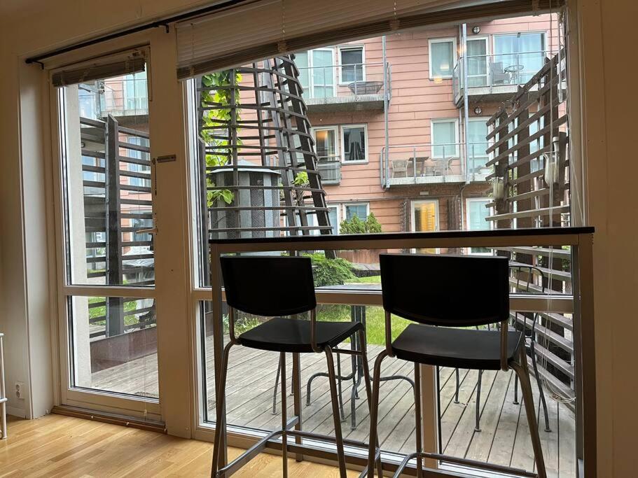 Sentral perle midt på solsiden view 2