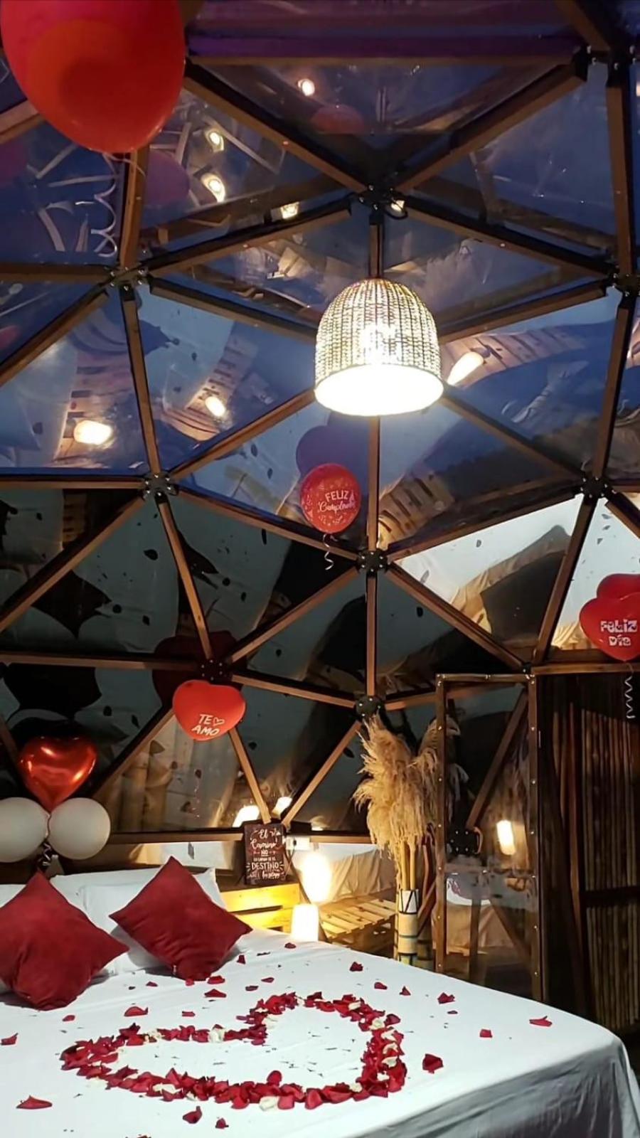 Happy Glamping Quindio - Tipo Domo Traslúcido