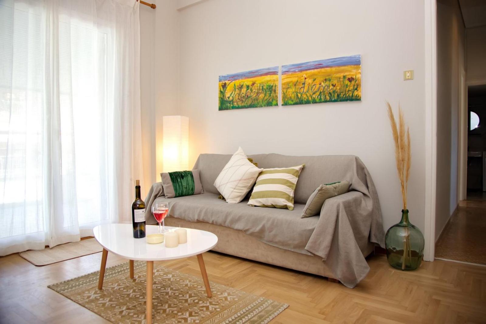 Aroura Homes 2BR Central Balcony Apt Metro