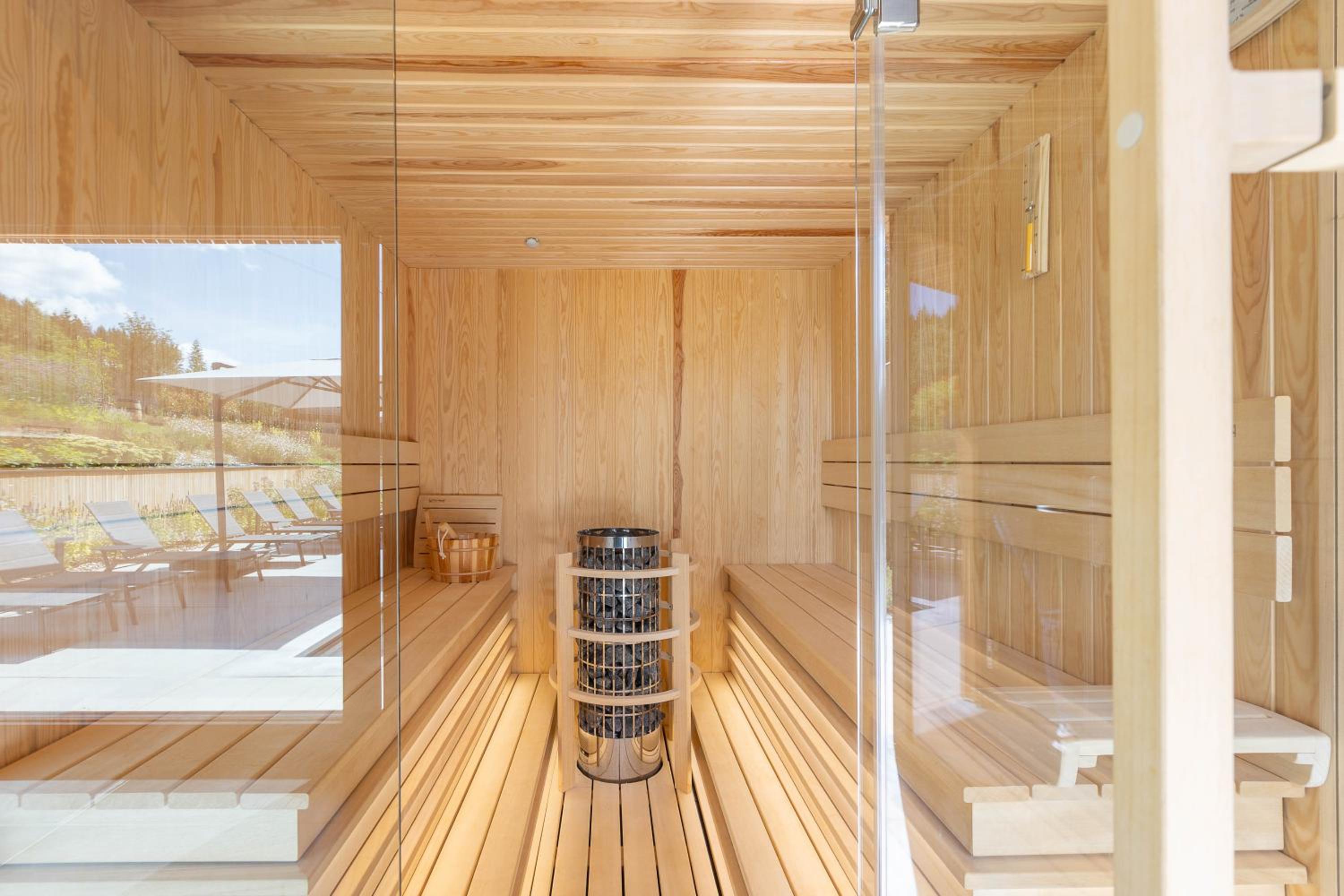 Villa Wood - Gîte de prestige en Ardennes - 10 personnes - Sauna, jacuzzi, piscine et billard