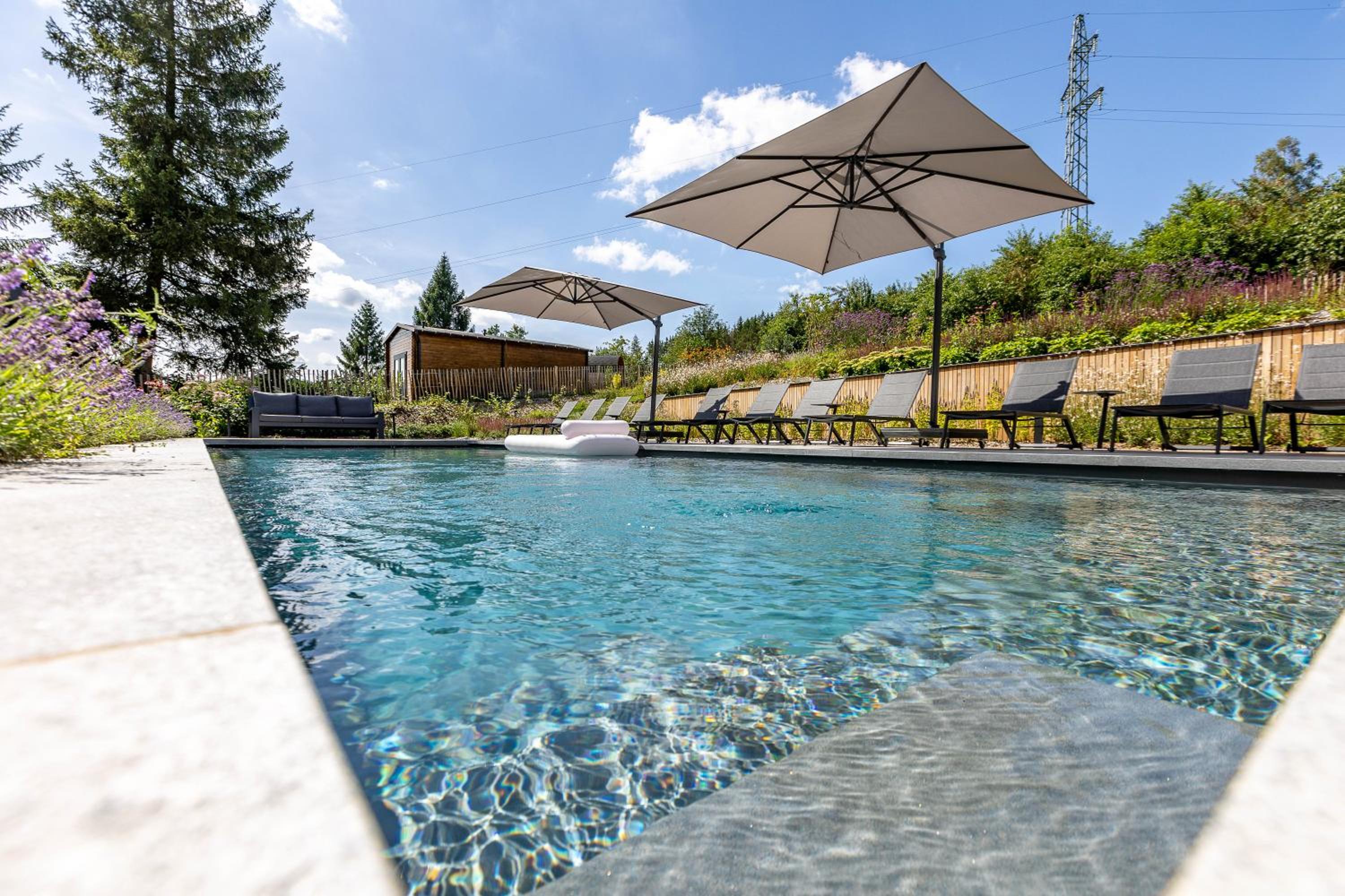 Villa Wood - Gîte de prestige en Ardennes - 10 personnes - Sauna, jacuzzi, piscine et billard