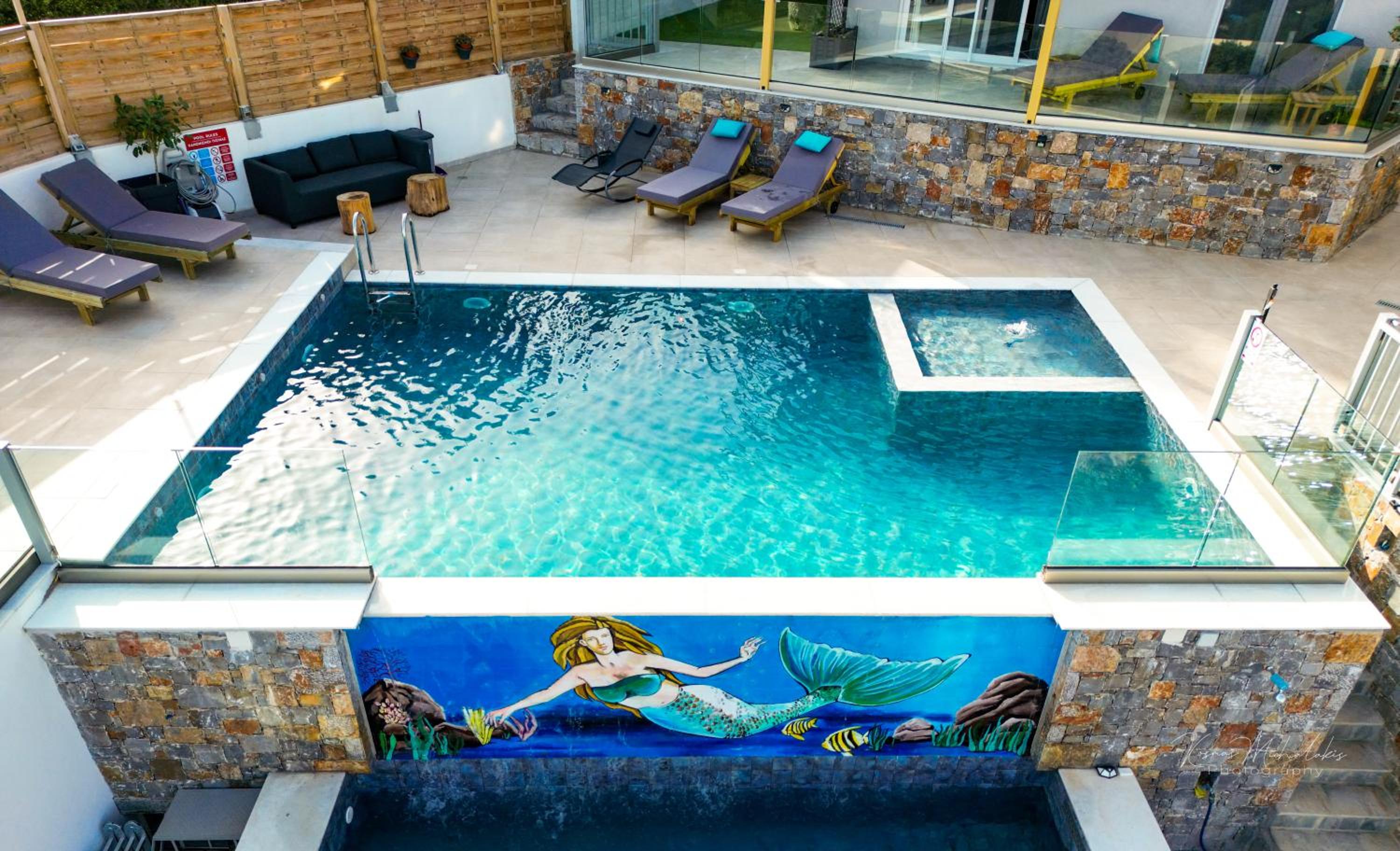 Zax sea view villas 4-Villa heated Pool Complex