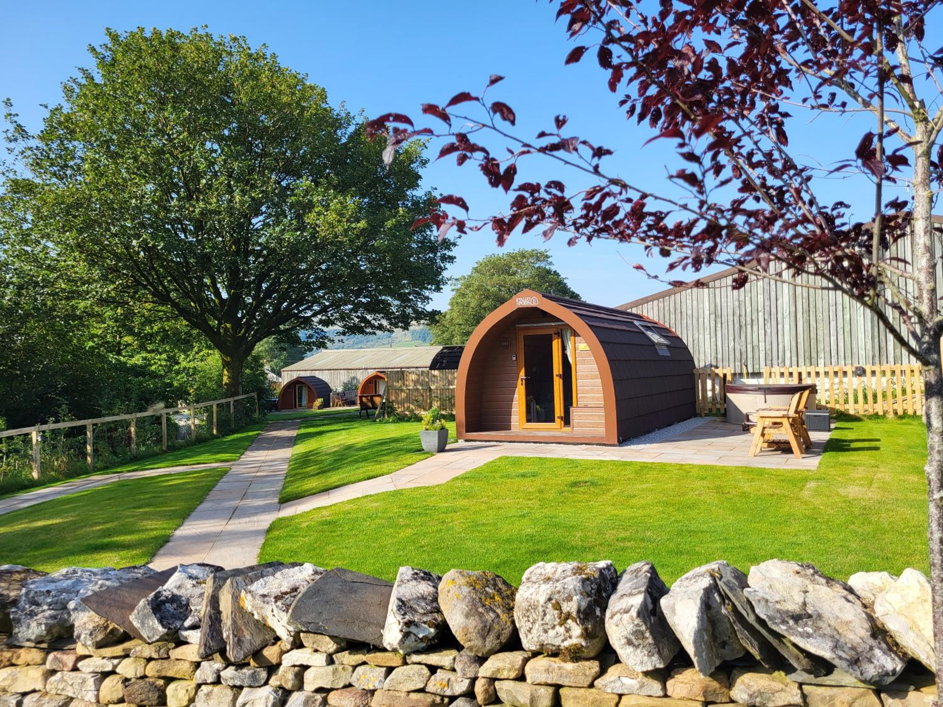 Ribblesdale Pods view 2