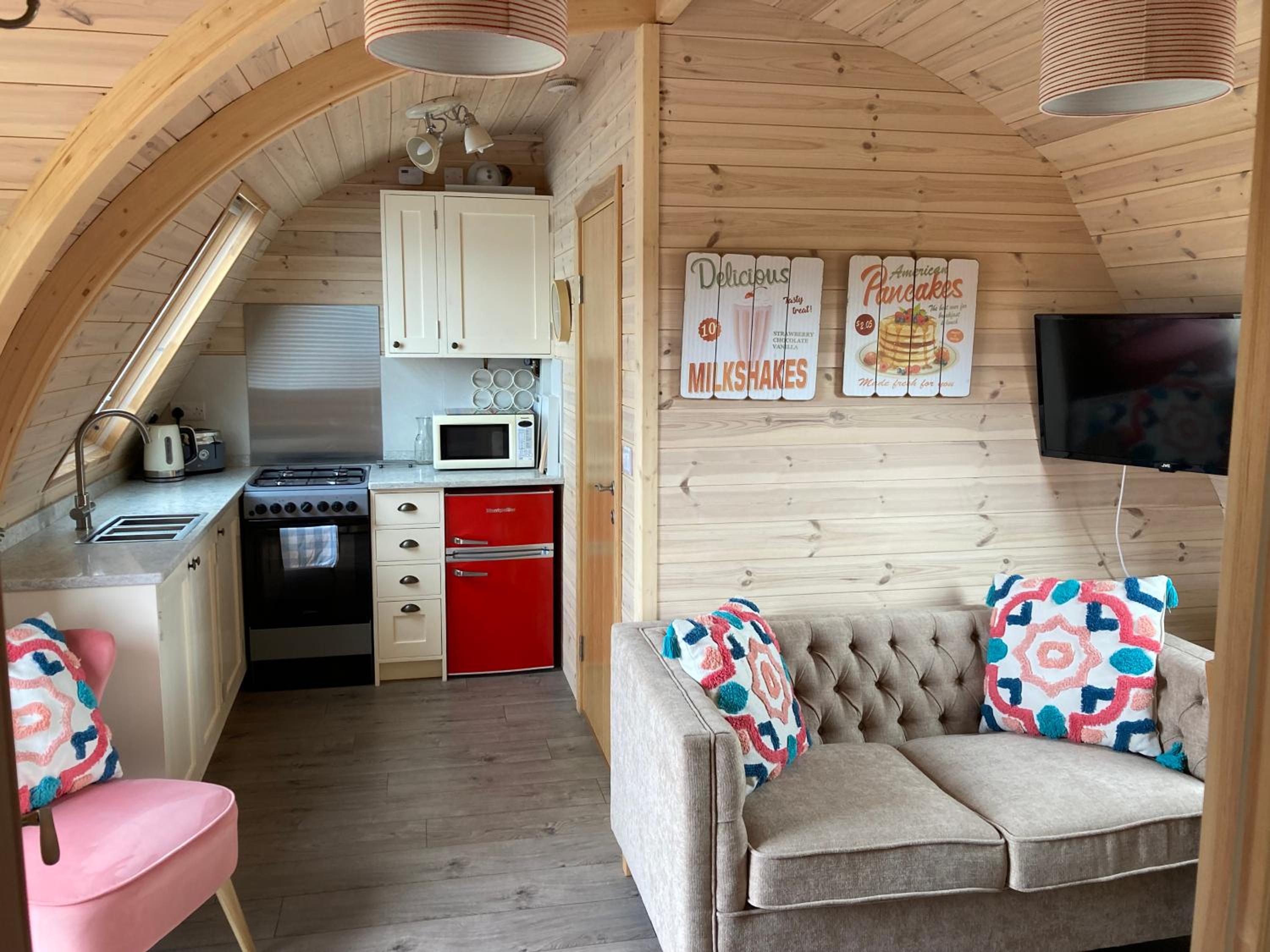 Squirrel Glamping Pod view 3