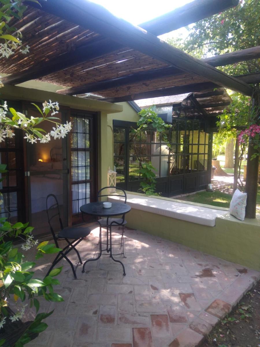 outdoor BBQ area