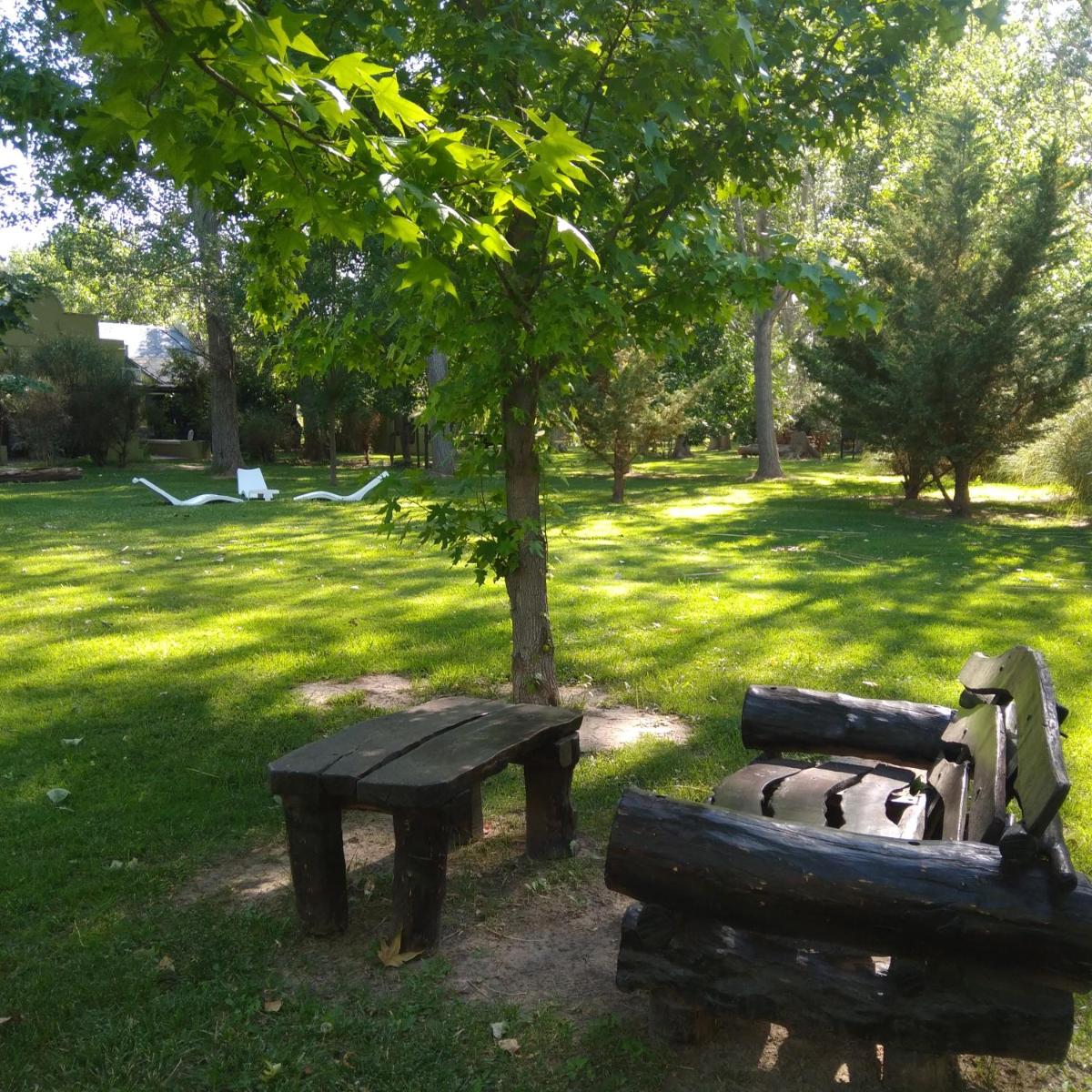 outdoor BBQ area