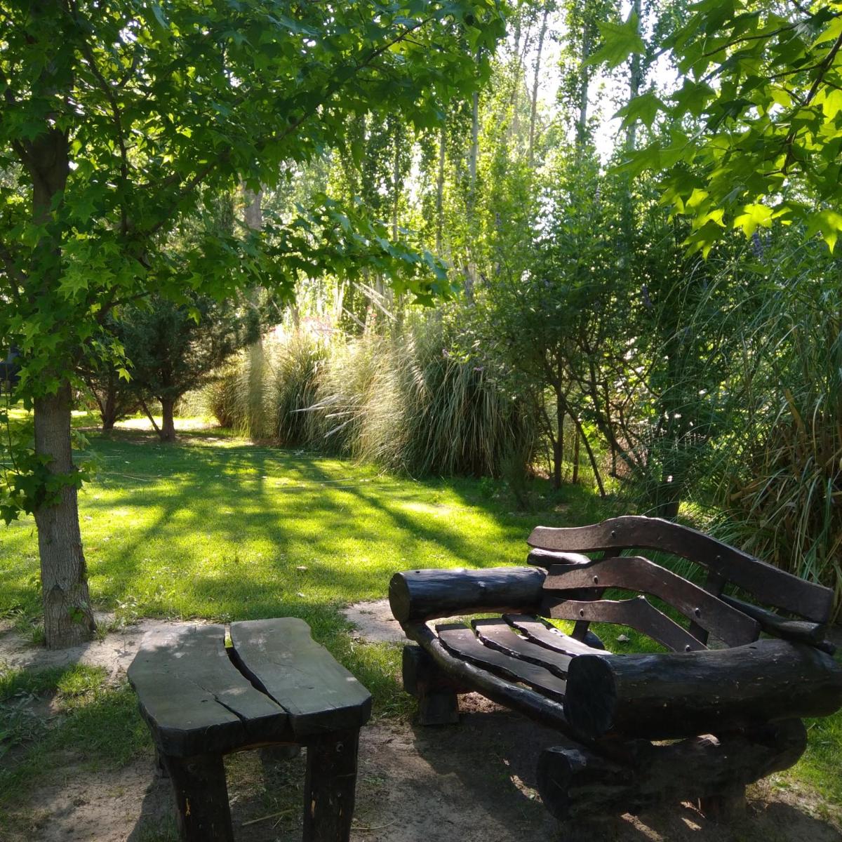 outdoor BBQ area