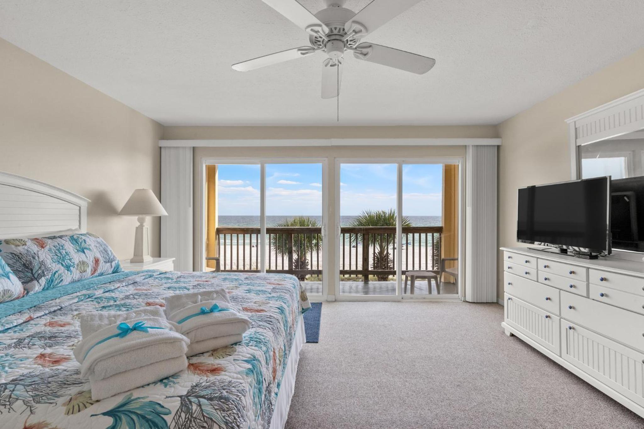 2BD/25BA Gulf Front Townhome near Pier Park! Gulf Views! Beach Access! view 3