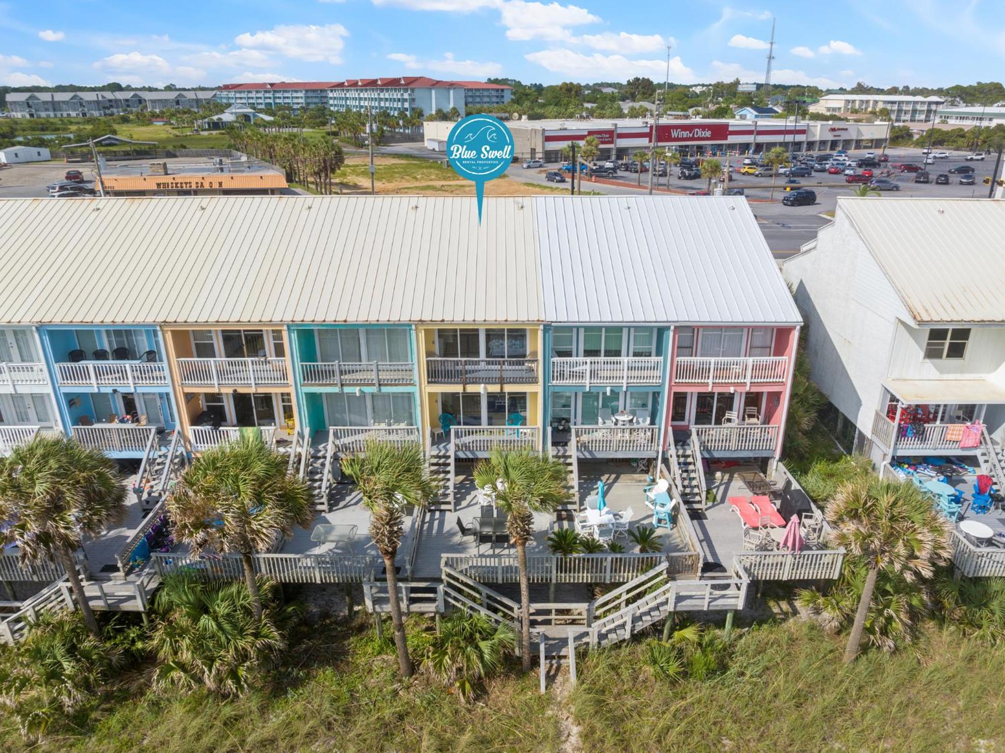 2BD/25BA Gulf Front Townhome near Pier Park! Gulf Views! Beach Access! view 4