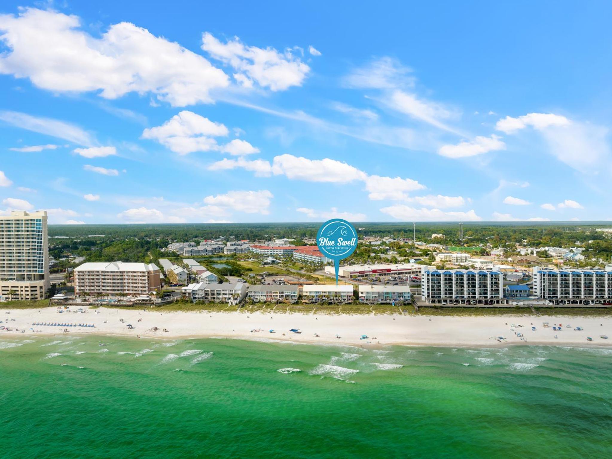 2BD/25BA Gulf Front Townhome near Pier Park! Gulf Views! Beach Access! view 5