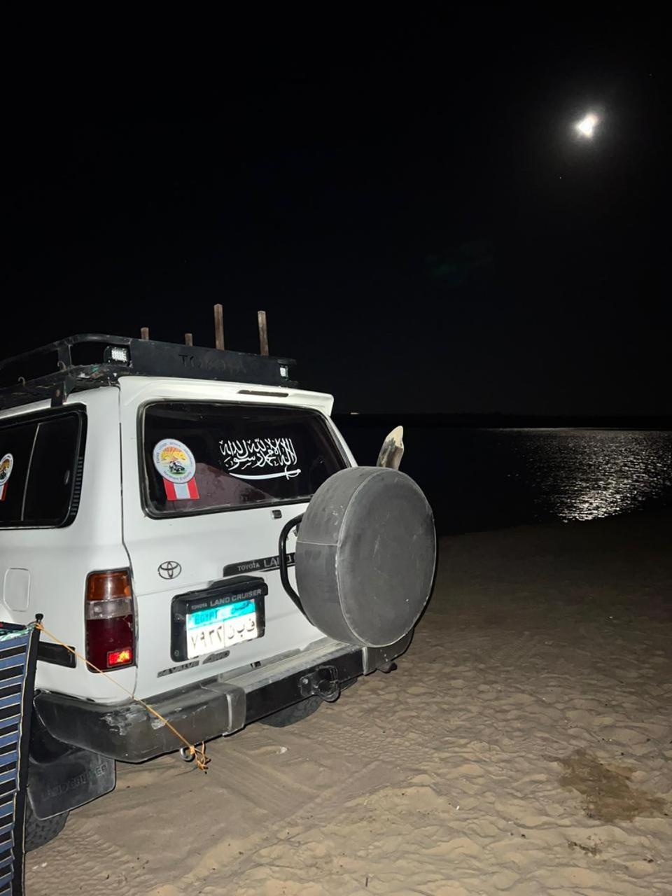 Egypt white and black desert with Camping