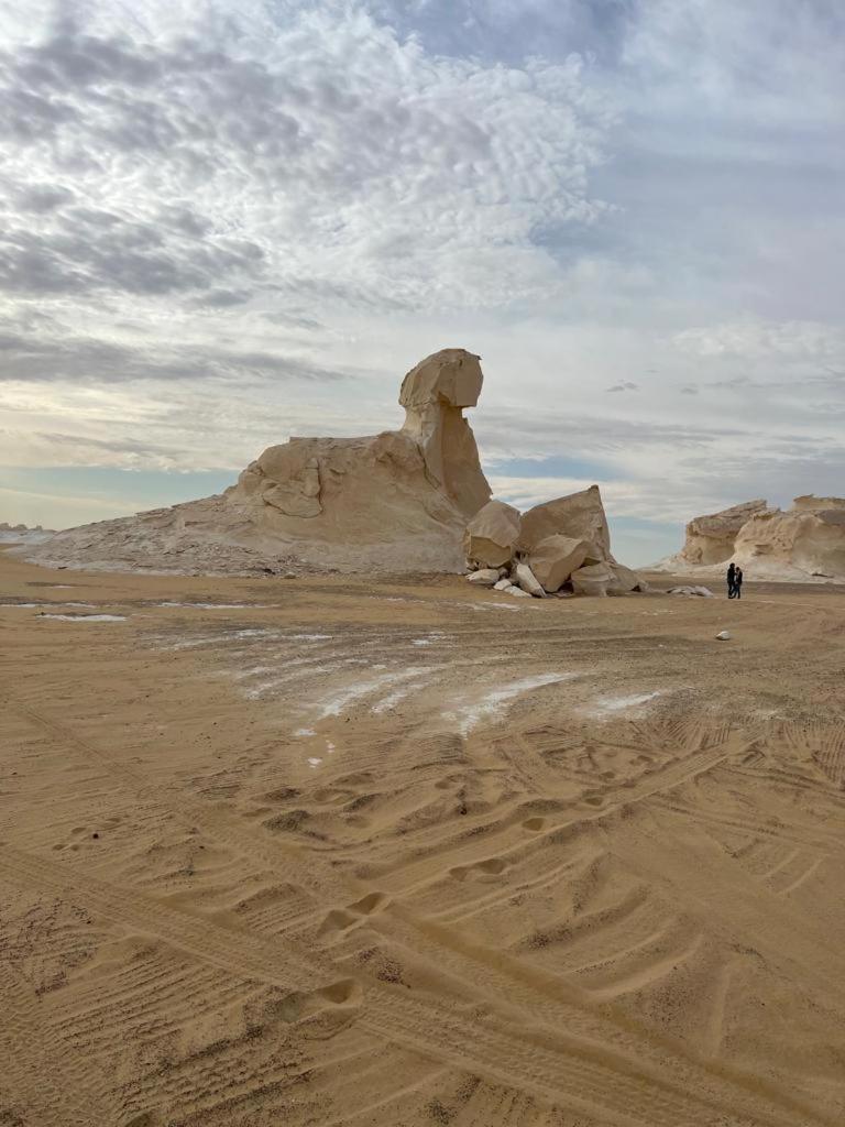 Egypt white and black desert with Camping