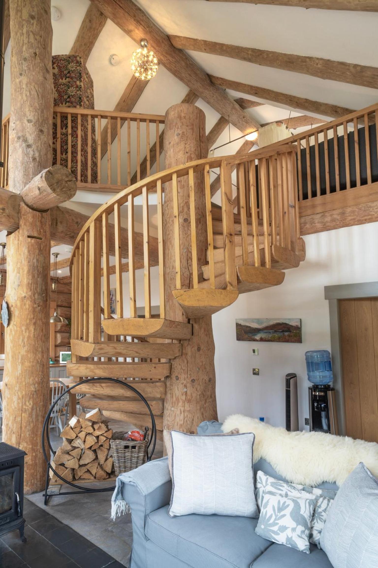 Wild Nurture Eco Luxury Offgrid Log Cabin view 4