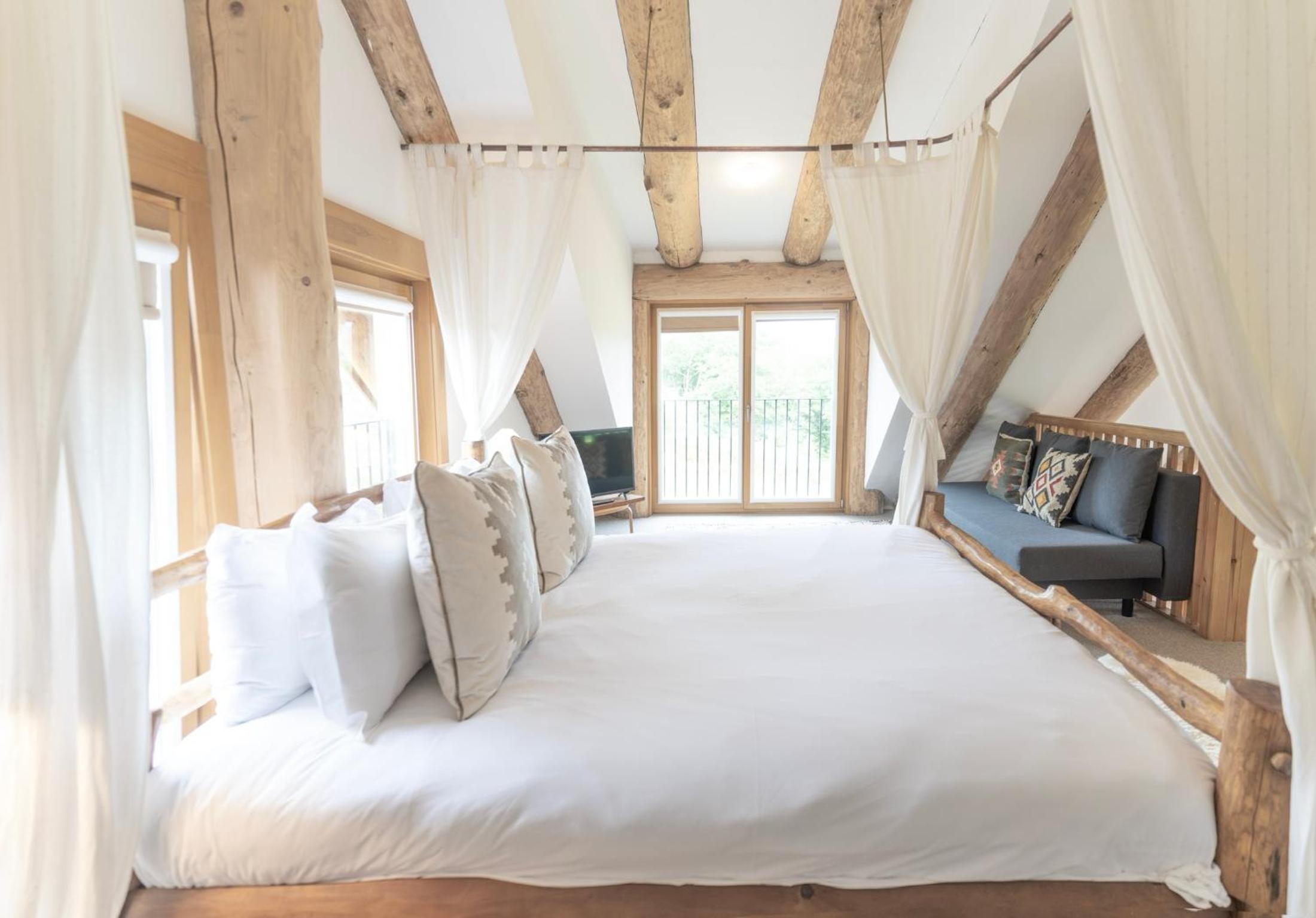 Wild Nurture Eco Luxury Offgrid Log Cabin view 3