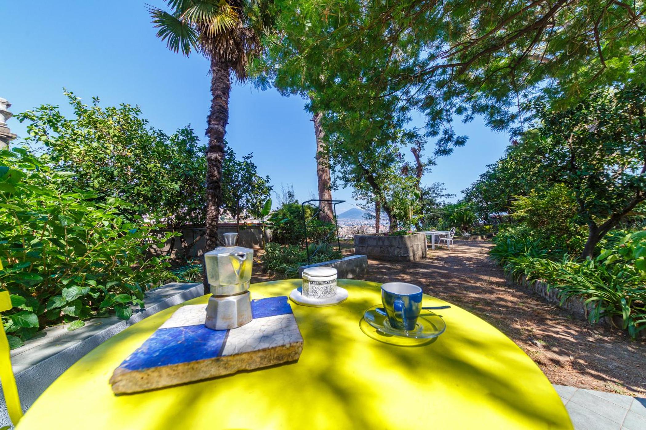 Romantic Place with Pines, Cats, Stunning View and Parking