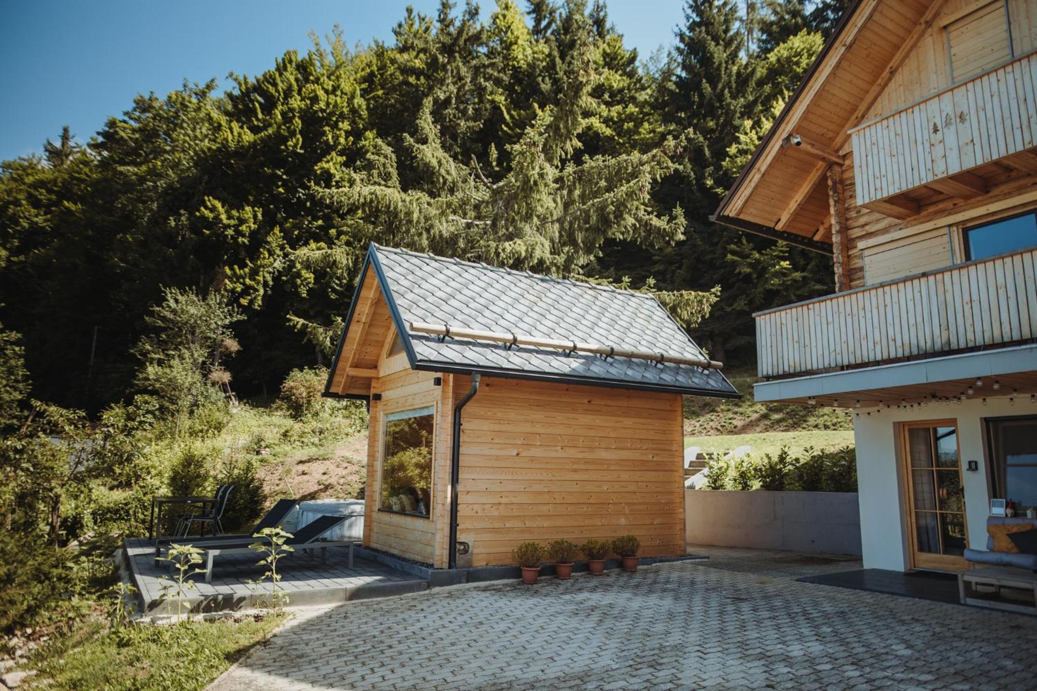 Med smrekami - Studio apartment with Chalet, Sauna and Jacuzzi, photo 21