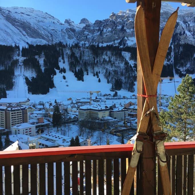 Sunny Design Chalet in Engelberg with spectacular view on Mount Titlis