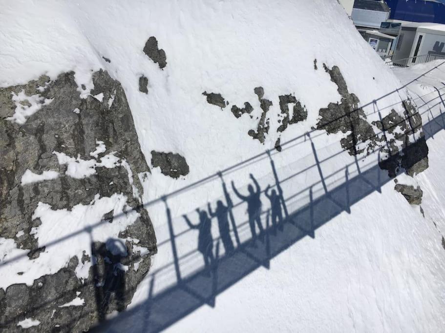 Sunny Design Chalet in Engelberg with spectacular view on Mount Titlis