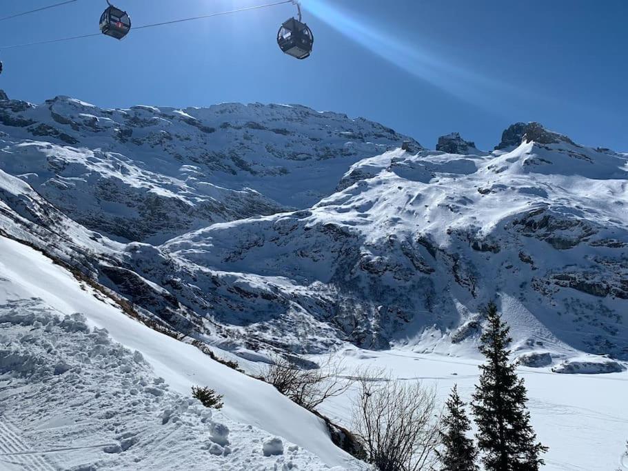 Sunny Design Chalet in Engelberg with spectacular view on Mount Titlis