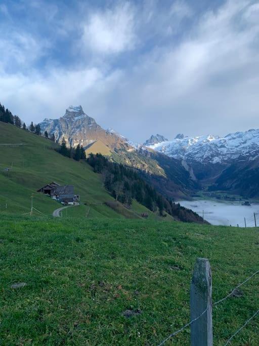Sunny Design Chalet in Engelberg with spectacular view on Mount Titlis