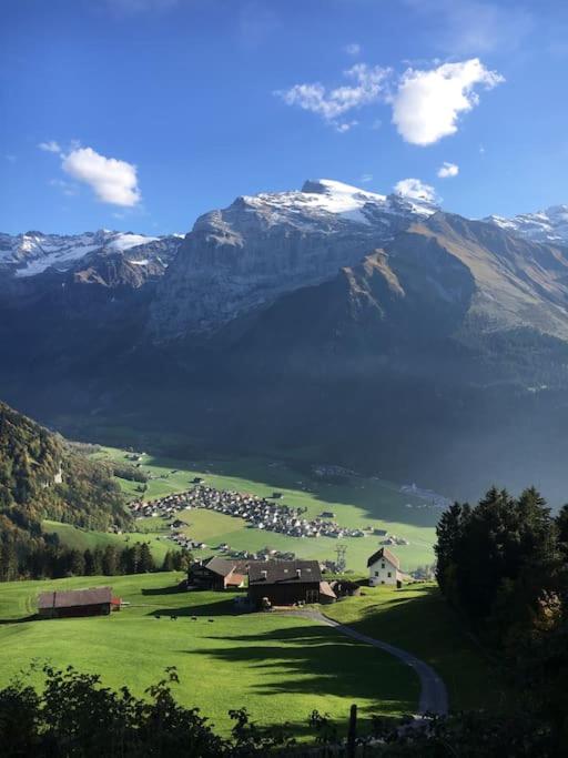 Sunny Design Chalet in Engelberg with spectacular view on Mount Titlis