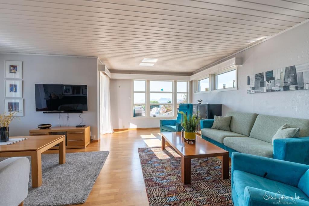 Henningsvær, Lofoten with fantastic view