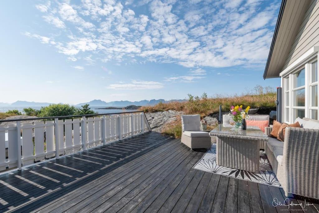 Henningsvær, Lofoten with fantastic view