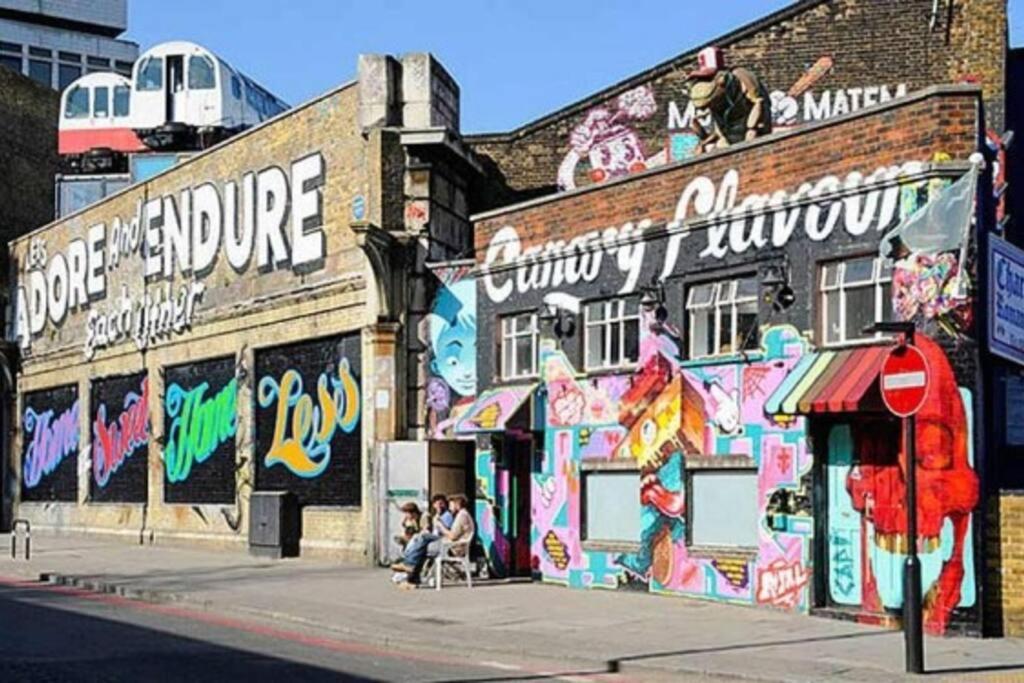 Shoreditch apartment with lovely garden