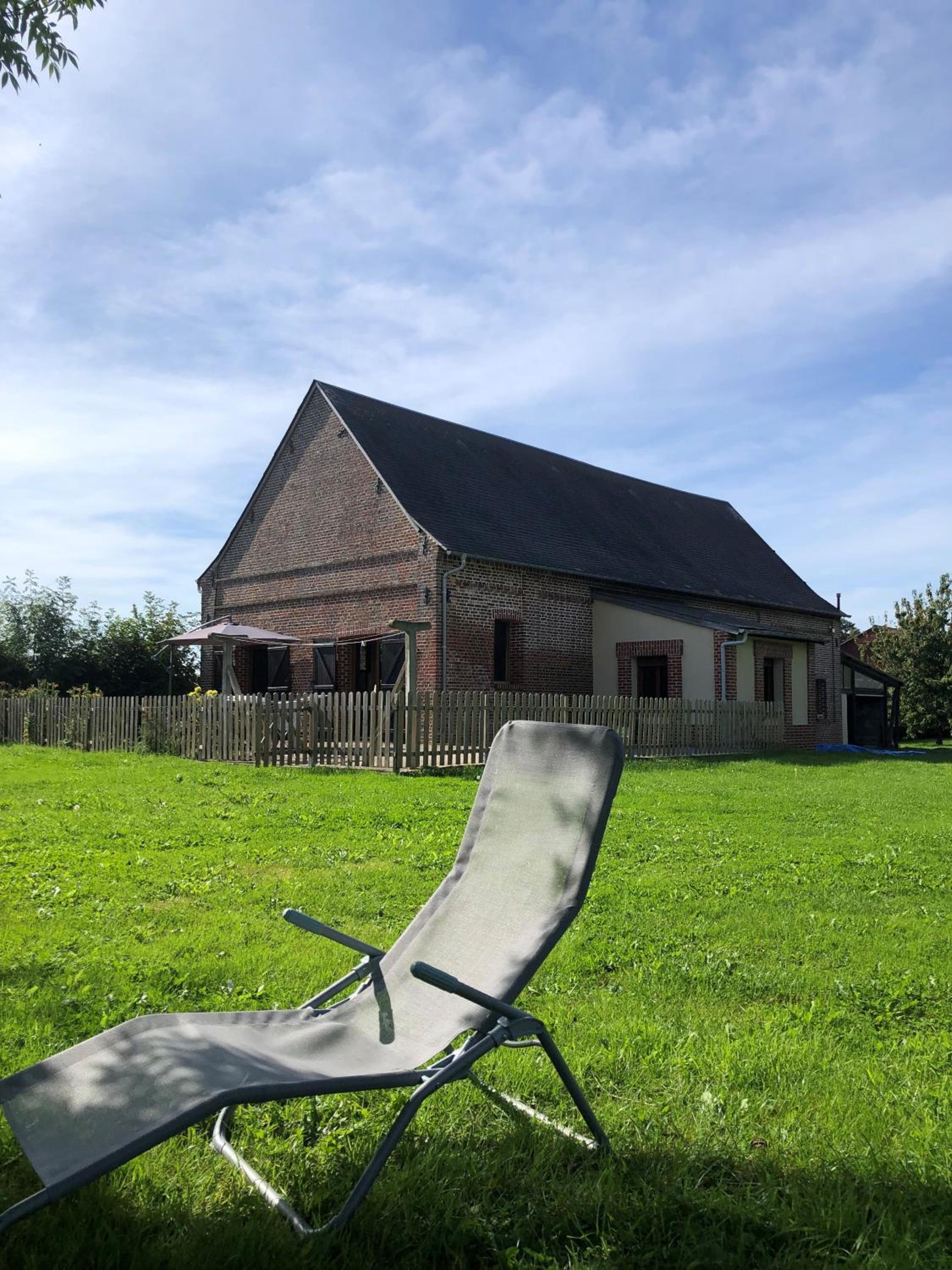 Grange normande XIXe Salon cathédrale & cheminée jardin 5000m 10 pers