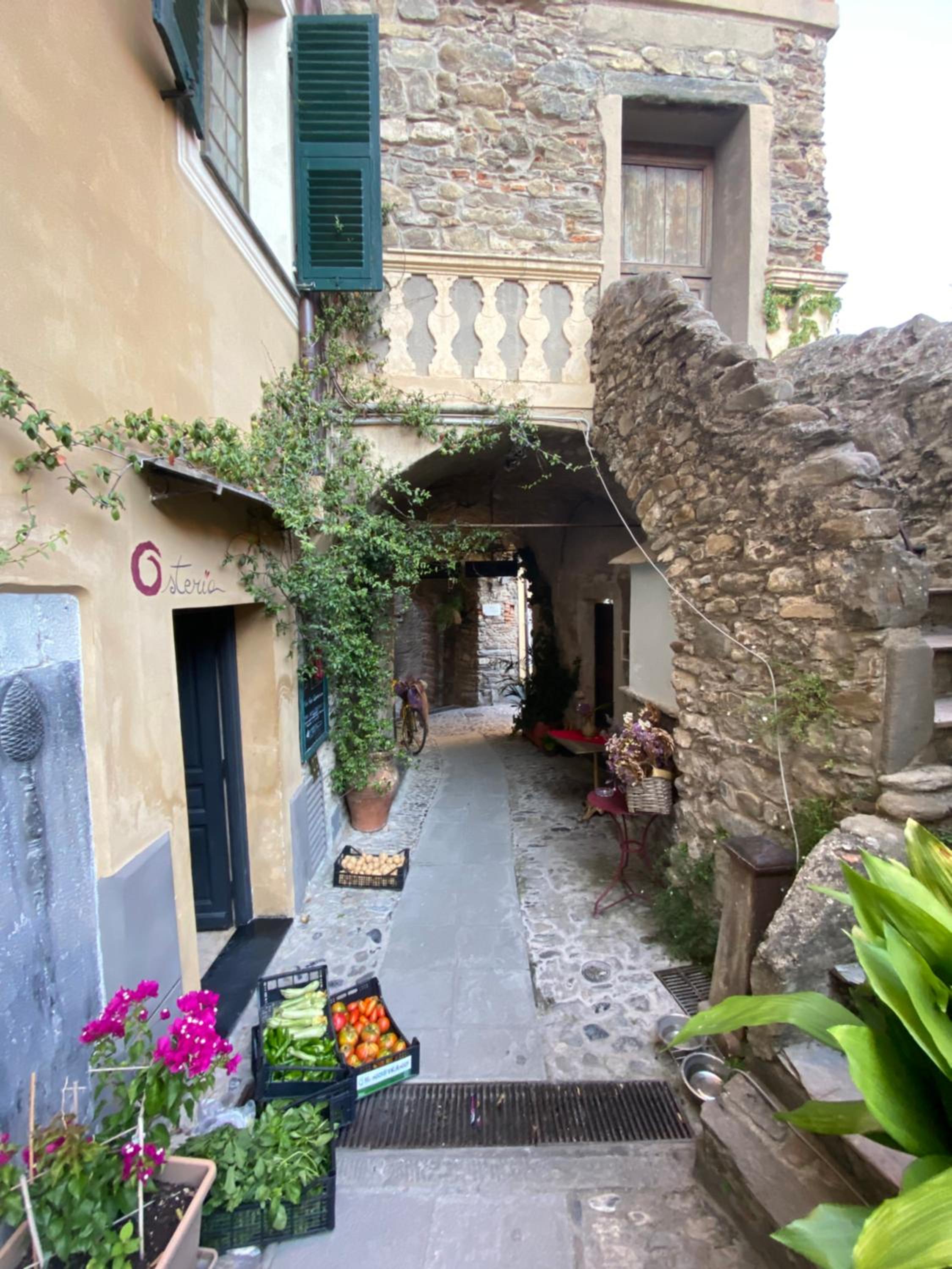 Iconic Italian Townhouse w Rooftop Terrace & Mountain View, Pigna view 3