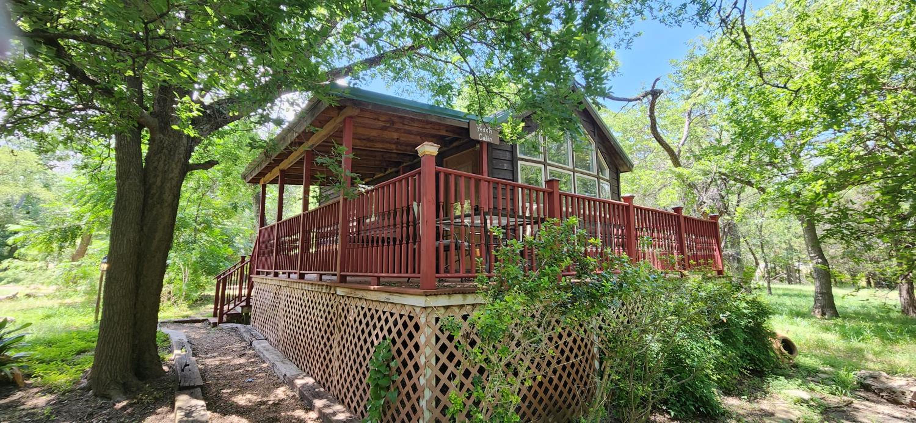 Peach Cabin view 4